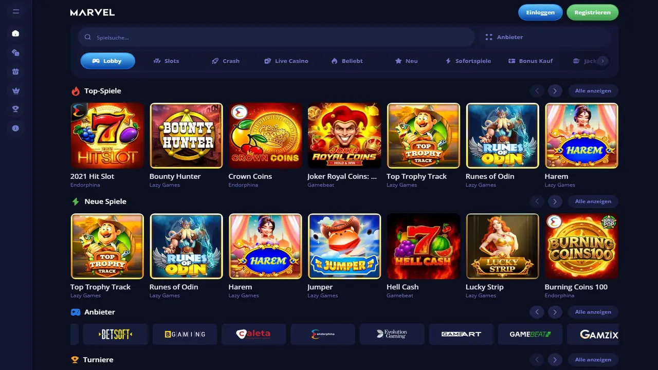 Marverl Casino Startseite